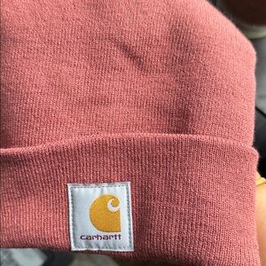 Carhartt rose colored Knit Hat